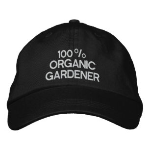 Casquette Brodée Gardener 100% bio