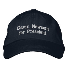 Casquette Brodée Gavin Newsom pour le président