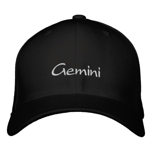 Casquette Brodée Gemini (Devant)