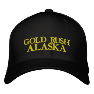 CASQUETTE BRODÉE GOLD RUSH, ALASKA