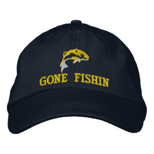 Casquette Brodée Gone Capitaine de bateau de pêche