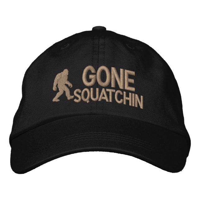 Casquette Brodée Gone Squatchin (Devant)