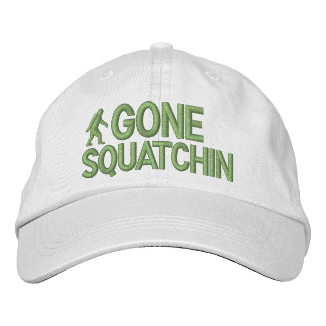 Casquette Brodée Gone Squatchin (Devant)