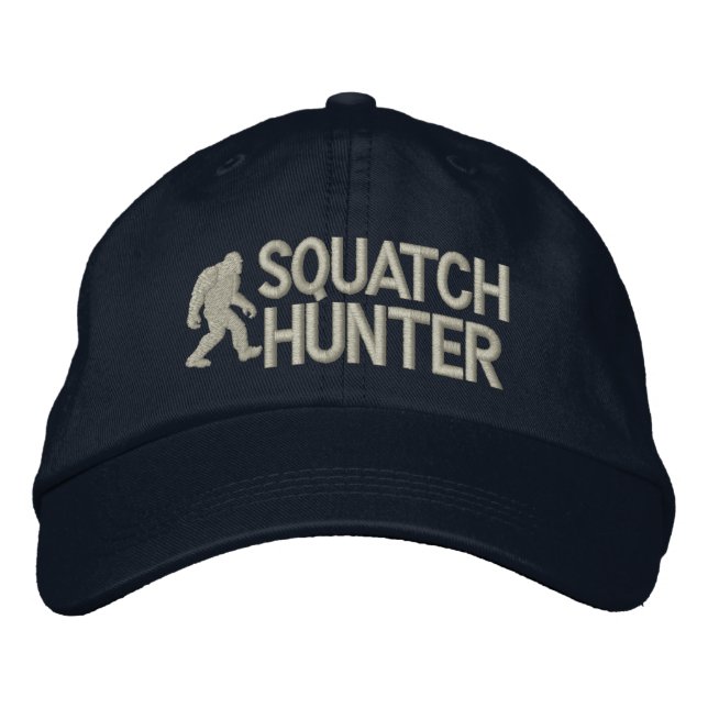Casquette Brodée Gone Squatchin - Squatch Hunter (Devant)
