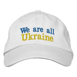 Casquette Brodée Gorra We are all Ukraine