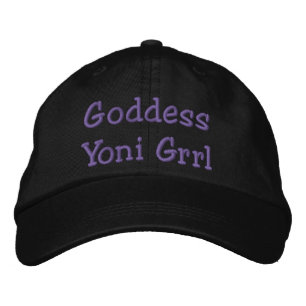 Casquette Brodée Grille Goddess Yoni