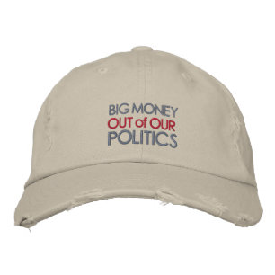 Casquette Brodée Gros Argent De Notre Politique