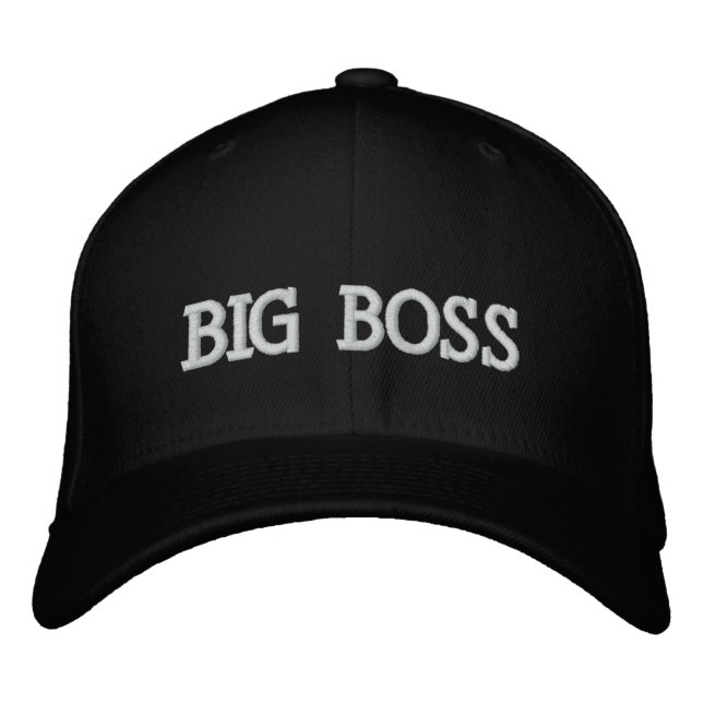 Casquette Brodée Gros patron (Devant)