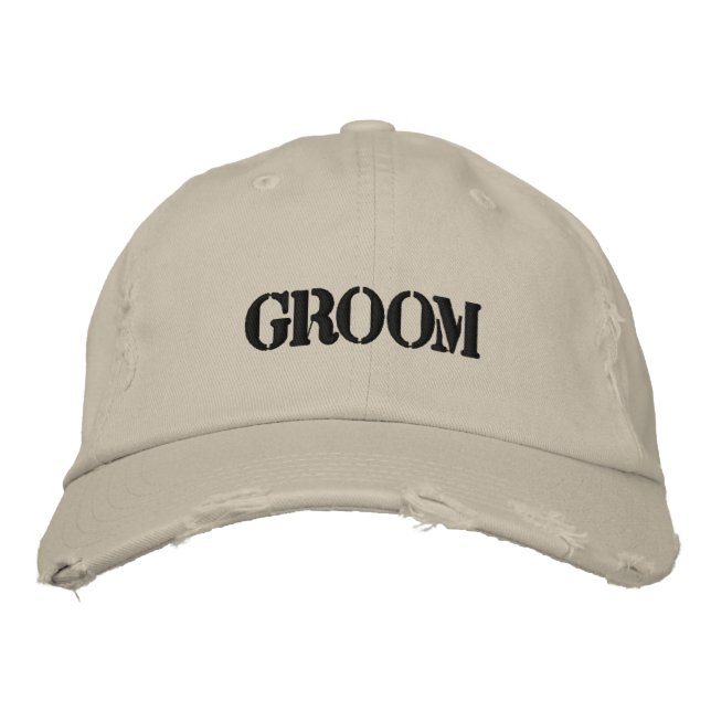 Casquette Brodée Grossiste en état de détresse (Devant)
