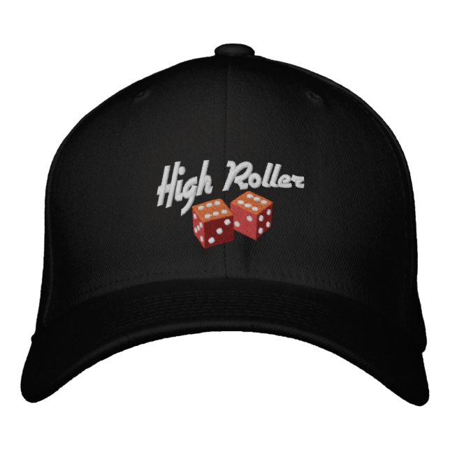 Casquette Brodée Haut rouleau (Devant)
