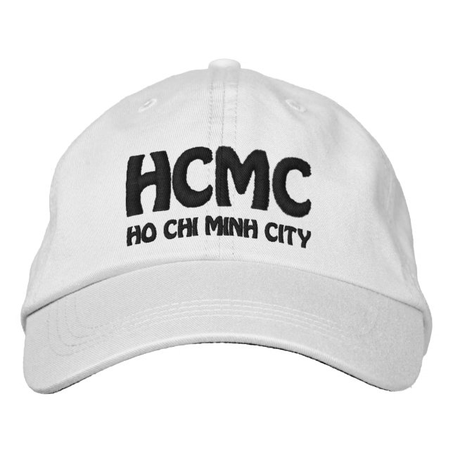 Casquette Brodée HCMC, Ho Chi Minh-Ville (Devant)