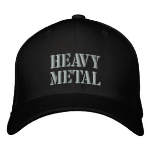 CASQUETTE BRODÉE HEAVY METAL
