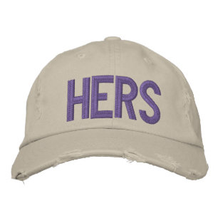 Casquette Brodée Hers calés
