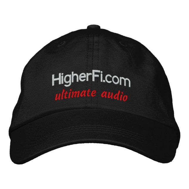 Casquette Brodée HigherFi.com, son ultime (Devant)