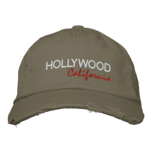 Casquette Brodée HOLLYWOOD, Californie