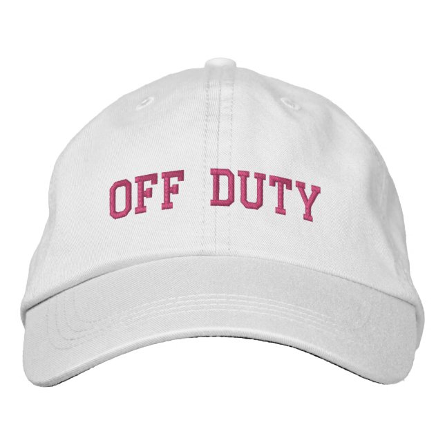 Casquette Brodée Hors service (Devant)