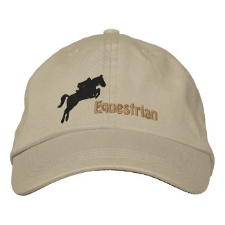 Casquette Brodée Horseback Riding Embroidered Cap