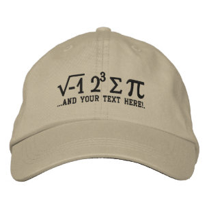 Casquette Brodée I ate some pi and Your