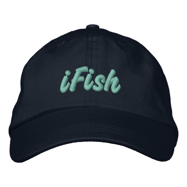 Casquette Brodée iFish au lac Tahoe, Sierra Nevada Mountains (Devant)