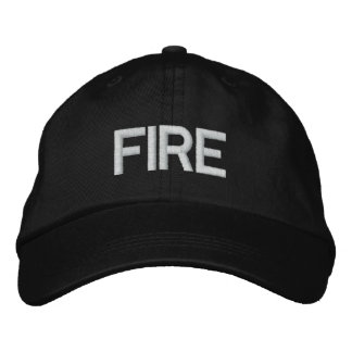 CASQUETTE BRODÉE INCENDIE