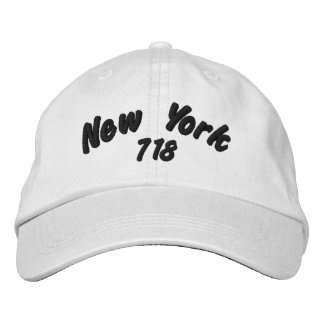 Casquette Brodée Indicatif régional New York 718.