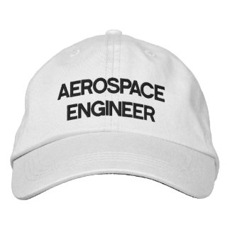 CASQUETTE BRODÉE INGÉNIEUR AÉROSPATIAL
