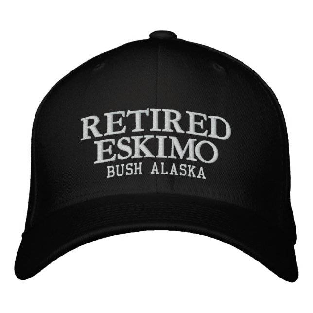 CASQUETTE BRODÉE INUPIAQ RETRAITÉ (Devant)