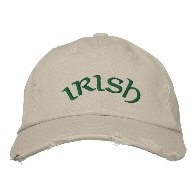 Casquette Brodée Irish Pride (Devant)