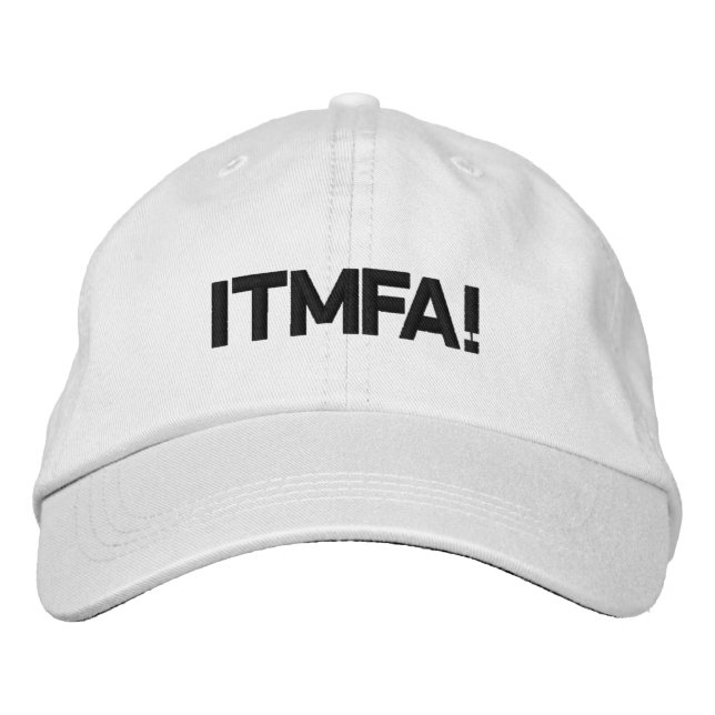 CASQUETTE BRODÉE ITMFA ! (Devant)