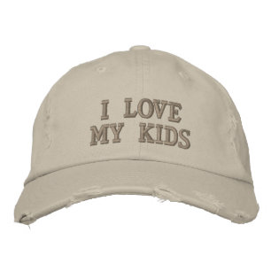 Casquette Brodée J'Aime Mes Enfants