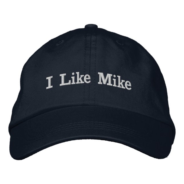 Casquette Brodée J'Aime Mike (Devant)