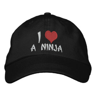 Casquette Brodée J'Aime Un Ninja