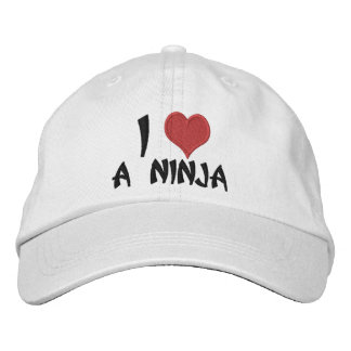 Casquette Brodée J'Aime Un Ninja