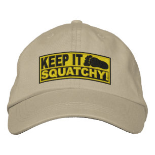 Casquette Brodée Jaune *EMBROIDÉE* Gardez-Le Psquatté ! - Bobo