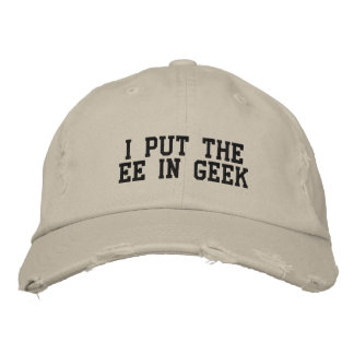 Casquette Brodée Je mets l'EE en GEEK