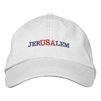 Casquette Brodée Jérusalem USA