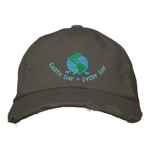 Casquette Brodée Jour des terres De l'environnement