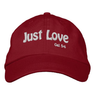 Casquette Brodée Just Love Bible Citations Personnaliser it