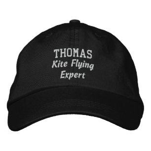 Casquette Brodée Kite Flying Expert Nom personnalisé V07Z