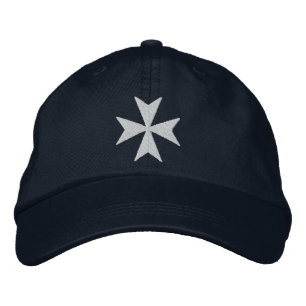 Casquette Brodée Knights Hospitalier Maltese Cross