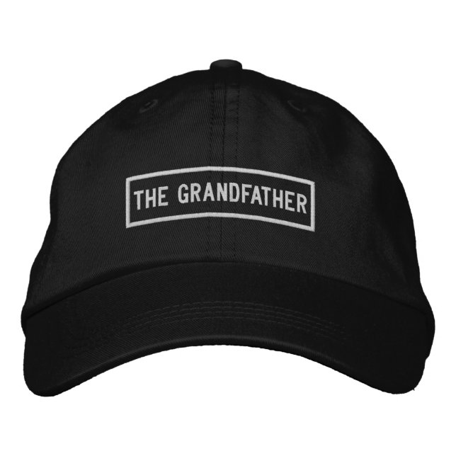 Casquette Brodée La Broderie du grand-père (Devant)