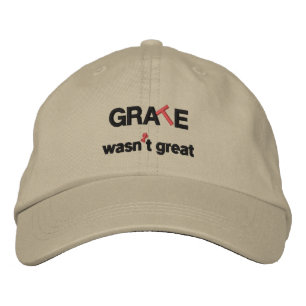 Casquette Brodée La GRILLE n'était pas grande