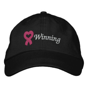 Casquette Brodée La victoire du cancer du sein