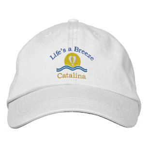 Casquette Brodée La vie est une brise_Catalina