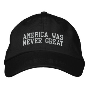 Casquette Brodée L'Amérique n'a jamais été grande
