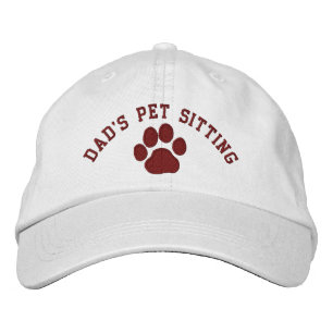 Casquette Brodée L'Animal de compagnie de papa  Personnalisation du
