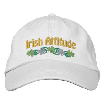 L'attitude et les Shamrocks irlandais