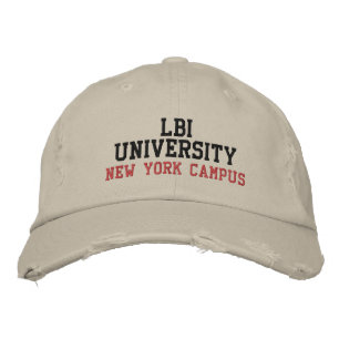 CASQUETTE BRODÉE LBI UNIVERSITY TM