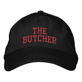 Casquette Brodée Le boucher Halloween amusant Éffrayant effroi