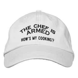 Casquette Brodée Le chef est ARMED 2